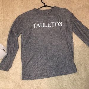 Comfortable thick gray sweater